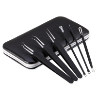 6Pcs Blackhead Removal Kit Blemish Acne Remover Tools Set