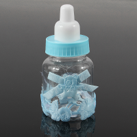 6Pcs Blue Baby Candy Box Shower Baptism Party Favours Christening Gift