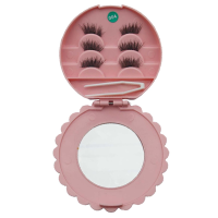6Pcs Thick 3d Magnetic False Eyelashes With Reusable Box