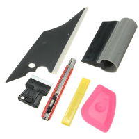 6Pcs Window Film Tint Tool Application Kit Installation Set For Car Wind Shield Home Glass