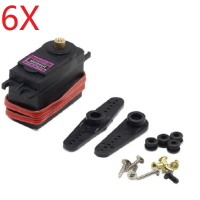 6X Mg996r Digital Metal Gear Servo For Rc Model