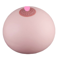 7.5Cm Male Masturbator Simulation Breasts Soft Ball Funny Gift Vivid Mimi Reduce Stress Toys