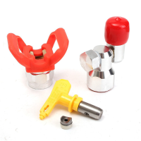 7/8 Inch F 7/8 Inch M Swivel Joint Sprayer Base Guard With 517 Tip For Airless Spray Gun