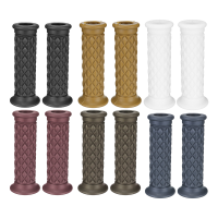7/8Inch Universal Motorcycle Cafe Racer Classic Rubber Handlebar Hand Grips Bar