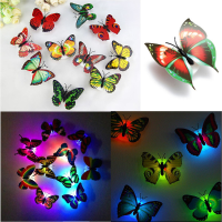 7 Colors Lovely Changing Beautiful Cute Abs Butterfly Led Night Light Lamp