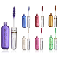 7 Colors Non Toxic Bright Disposable Hair Dyed Mascara
