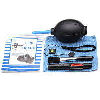7 In 1 Camera Lens Cleaning Kit Hot Shoe Spirit Lens Cloth Brush Pen