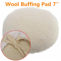 7 Inch Polisher Buffer Soft Wool Bonnet Pad With Loop For Polishing Buffing