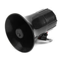 7 Sound 100w 12v Loud Car Warning Alarm Police Fire Siren Air Horn Pa Speaker