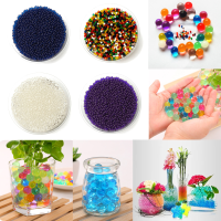 7000Pcs Magic Water Beads Plant Flower Crystal Soil Mud Water Jelly Pearls Gel Balls Decor Toy
