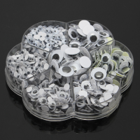 700Pcs 7sizes Sticker Wobbly Giant Googly 3d Eyes Toy Diy Scrapbooking Children Kids Doll Handicraft