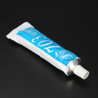 703 Curing Adhesive Sealant Silicone Rubber Glue For Glass Metal Plastic Tiles