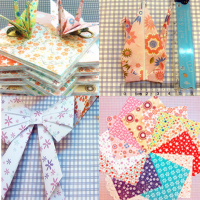 72 Sheets Origami Diy Crane Craft Folding Paper Various Pattern