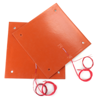 750W 120v/220v 310*310mm Silicone Heated Bed Heating Pad for CR 10 3D Printer