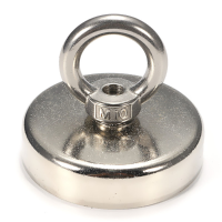 75Mmx63mm 162kg Neodymium Recovery Magnet 304 Steel Ring Magnet Metal Detector