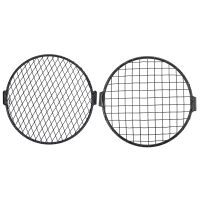 7Inch Motorcycle Headlight Mesh Grill Mask Protector Guard Square/rhombus Cover