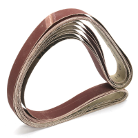7Pcs 1x42 Inch Mixed Grit Sanding Belts Set 80 1000 Grit Aluminium Oxide Sanding Belts