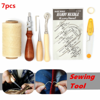 7Pcs Leather Craft Hand Stitching Sewing Tool Diy Kit