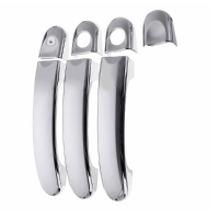 7Pcs Set Chrome Door Handle Cover Trim For VW Transporter T5 T6 Caddy Van 03 09