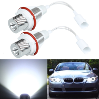 7W White Led Angel Eye Halo Ring Marker Light For Bmw E39 E53 E60 E61