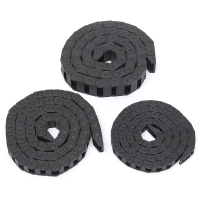 7X7 10x10 10x20mm Nylon Towline Drag Chain 1M Wire Carrier Machinary Accessory