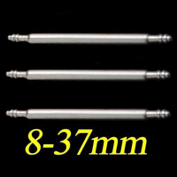 8  37Mm Double Flange 3x Watch Band Stainless Steel Spring Bars Strap Link Pin