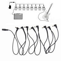 8 Way 9v Daisy Chain Power Supply Cable For Electric Guitar Effect Pedal