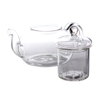 800 Ml Heat Resistant Glass Tea Pot Flower Tea Set Puer Kettle Coffee Teapot Office Home Teaset