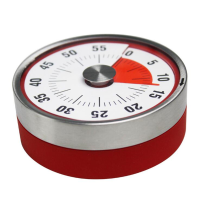 8Cm Magnets Fridge Kitchen Timer Mechanical Reminder Sport Stainless Steel