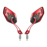 8Mm 10mm Motorcycle Mirrors Motorbike Scooter Thread Rearview Side Mirror