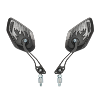8Mm Thread Rearview Side Mirrors Motorcycle Motorbike Scooter Mirror 5 Colors