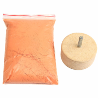 8Oz 230g Cerium Oxide Polishing Powder With 2 Inch Felt Polishing Wheel