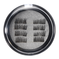 8Pcs/2 Pairs Dual Magnetic 3d False Eyelashes Long Natural Eyelashes Extension