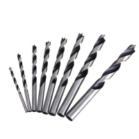8Pcs 3 10mm Woodworking High Carbon Steel Twist Drill Bit Set
