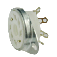 8Pcs 8pin Ceramic Socket Tube Ceramic Vacuum Tube For El34 Kt88 6550