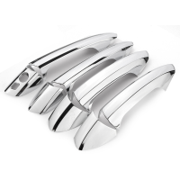8Pcs Chrome Side Door Handle Cover Trim Set For Mercedes Benz B/c/e/glk/ml Class