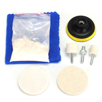 8Pcs Glass Plolishing Tool 70g Cerium Oxide Polishing Powder And Polishing Wheel