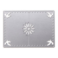 8X11cm Card Frame Pattern Scrapbooking Diy Album Card Paper Diary Craft Maker Metal Cutting Dies