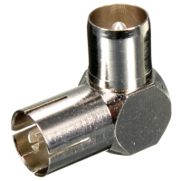 90 Degree Right Aerial Angled Tv Cable Connector Male Coax Plug
