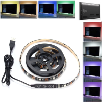 90Cm Usb Rgb Smd5050 27 Led Flexible Rope Tape Strip Light Tv Pc Background Lighting Lamp Dc5v