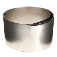 99.96% Pure Nickel Metal Foil Silver Gray Ni Plated Thin Sheet 0.1X30x1000mm