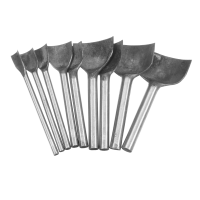 9Pcs 10 50mm Diy Leather Draft 1/4 Round Cutter Punch Strap Belt Wallet Punch Tool