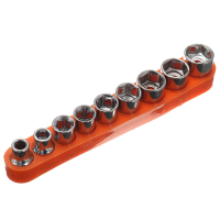 9Pcs 5mm 13mm Hexagon Socket Wrench Adapter 6.35Mm Square Head