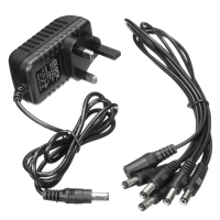 9V Guitar Effect Pedal Power Supply 5 Way Daisy Chain For Electric Boss Psa 240