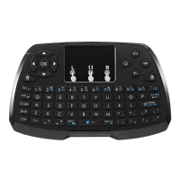 A3 2.4G Wireless Rechargeale Mini Keyboard Touchpad Air Mouse For Tv Box Mini Pc