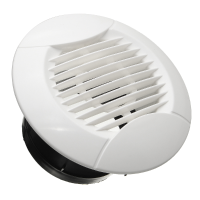 Abs Air Vent Grille Metal Ventilation Cover Wall Grilles Duct Louvre