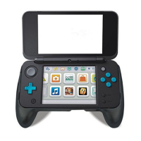 Abs Handheld Hand Grip Support Holder Protector For Nintendo New 2ds Xl/ll