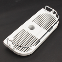Abs Tension Pole Shelf Shower Storage Caddy Rack Storage Basket Bath Organizer Bathroom