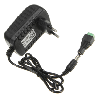 Ac100 240v To Dc12v 2a 24w Power Supply Adapter For Strip Light + Female Connector