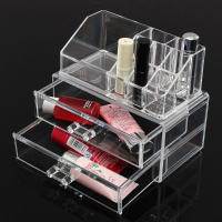 Acrylic Container Makeup Case Cosmetic Storage Holder Organizer